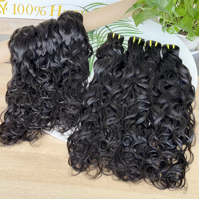 Pristine Luxury Water Wave Bundles - 10A Grade Virgin Hair